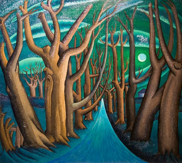 Moonlit Landscape Toward Infinity by Cavan Atkin